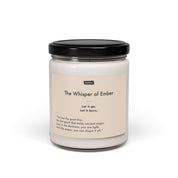 Calming Scented Candle - The Whisper of Ember, Cozy Home Decor, Relaxation Gift, Aromatherapy, Spa Essentials, Mindfulness